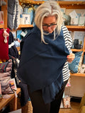 Soft knit scarves