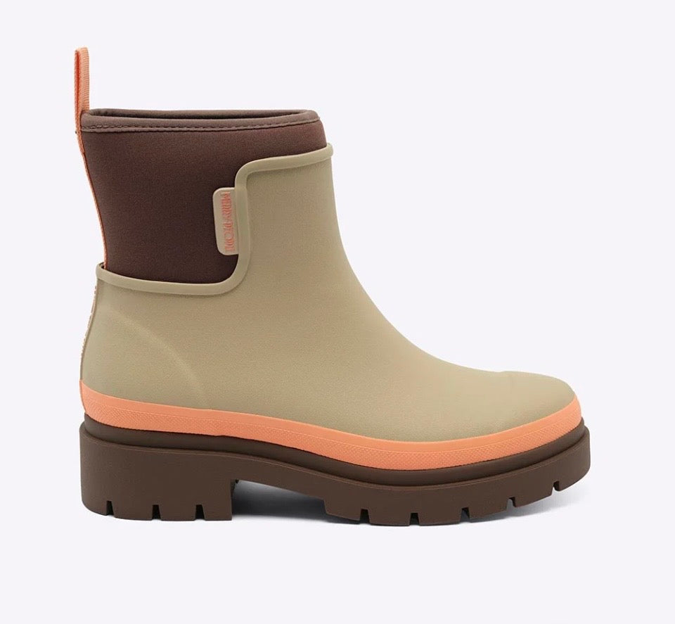 Tully - Taupe & Apricot