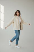 Chunky Knit buttoned cardi