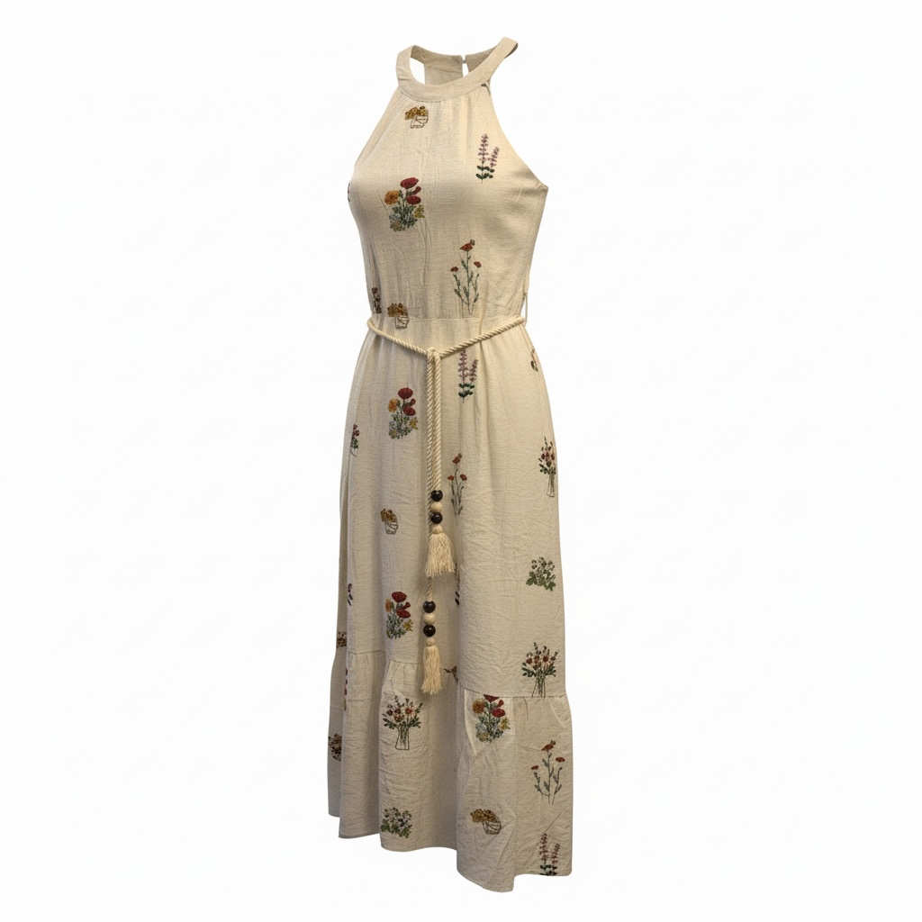 Embroidered dress