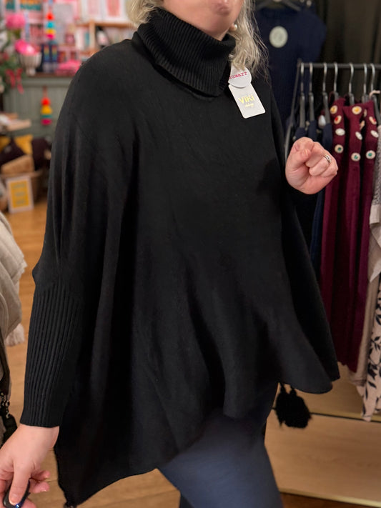 Batwing Tassel Jumper