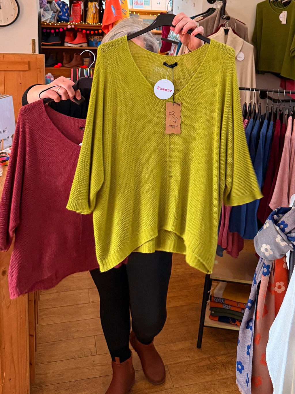 Batwing lightweight knit