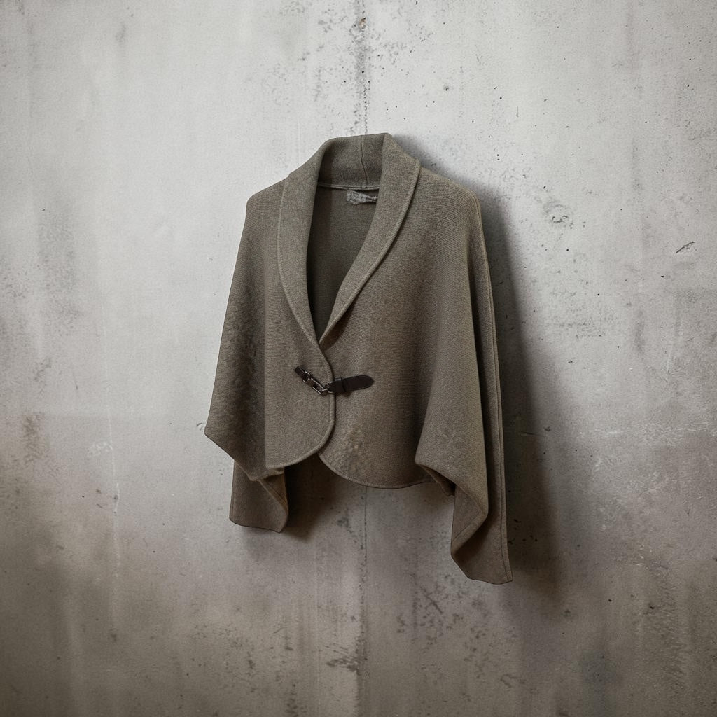 Knitted clasp detail Bolero