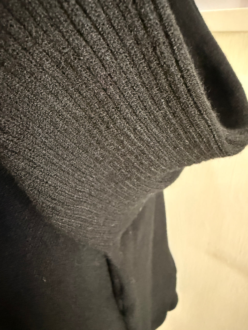 Ribbed sleeve swing jumper one size for 12-22