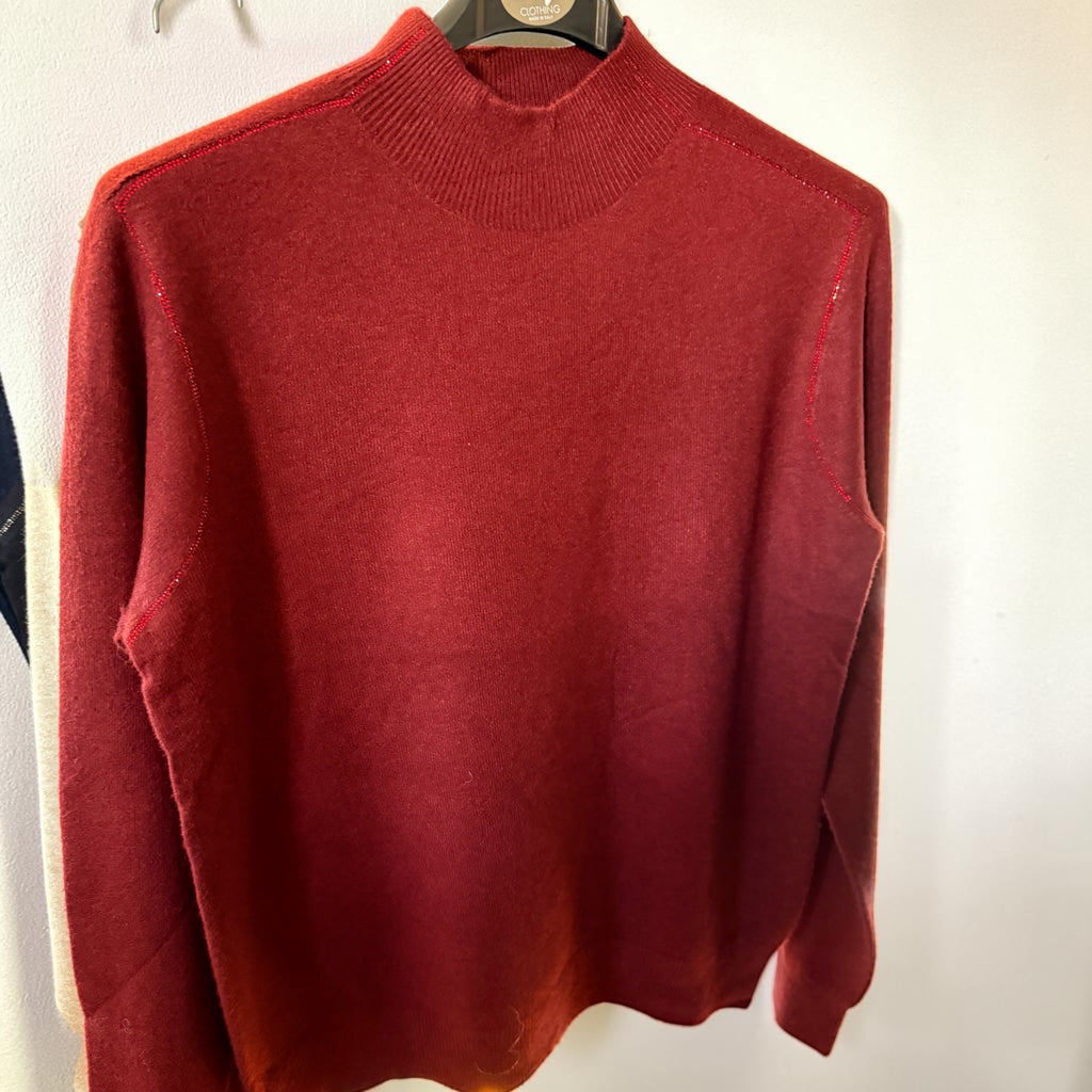 Glitter detail jumper