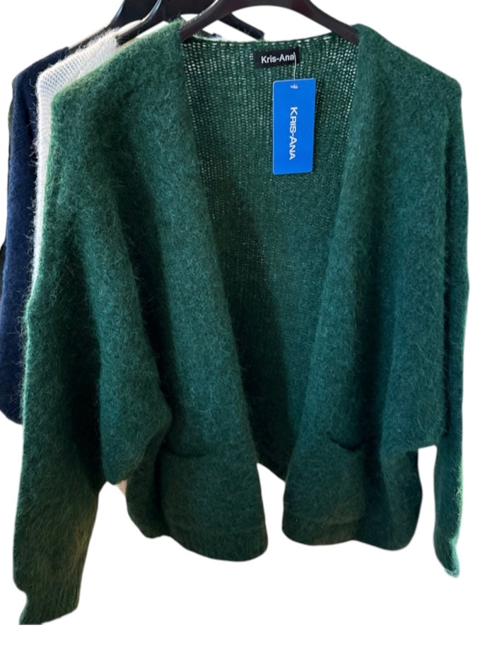 Open cardigan - pockets