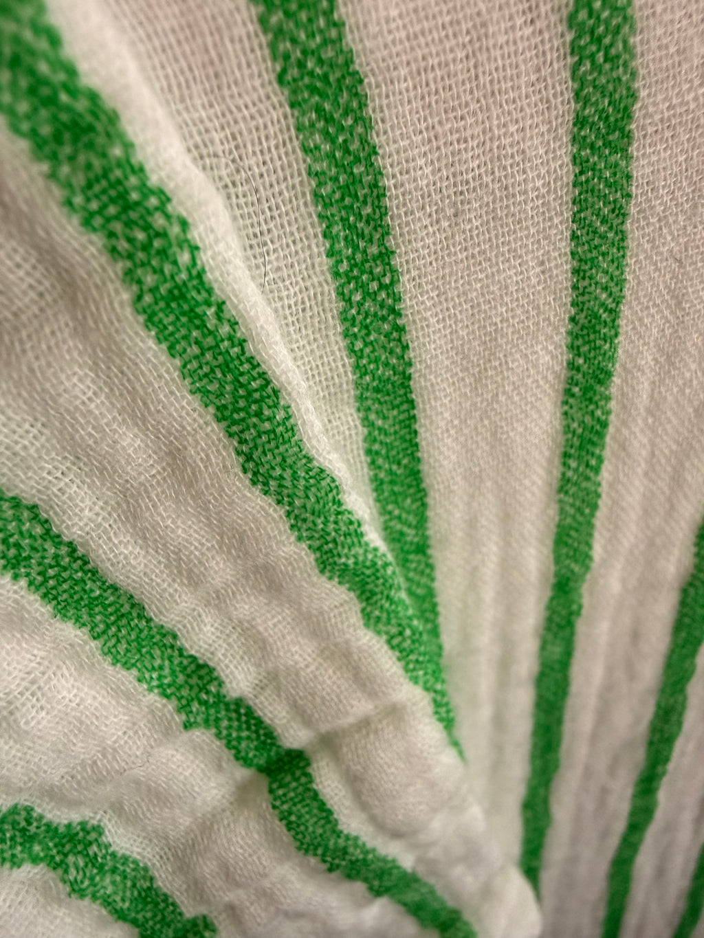 Cheesecloth stripe shirt