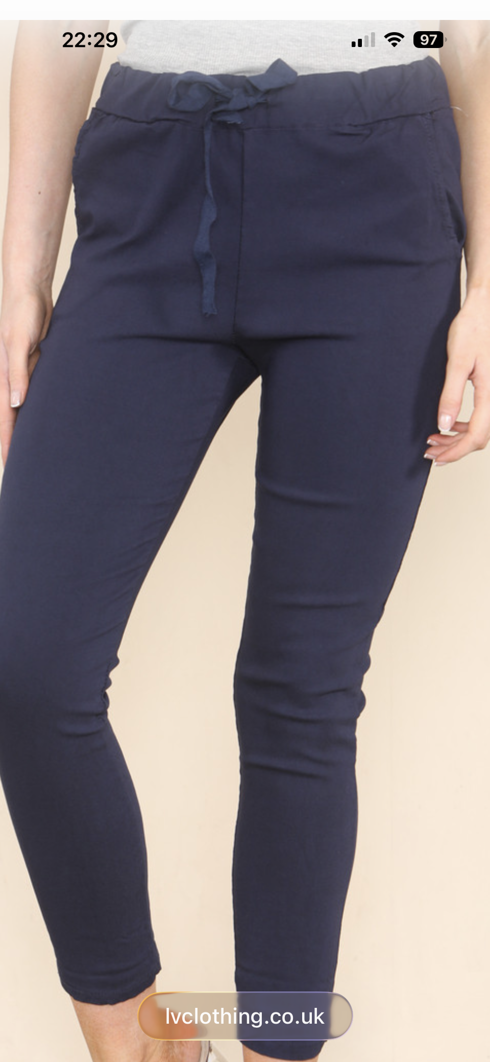 Stretch trousers