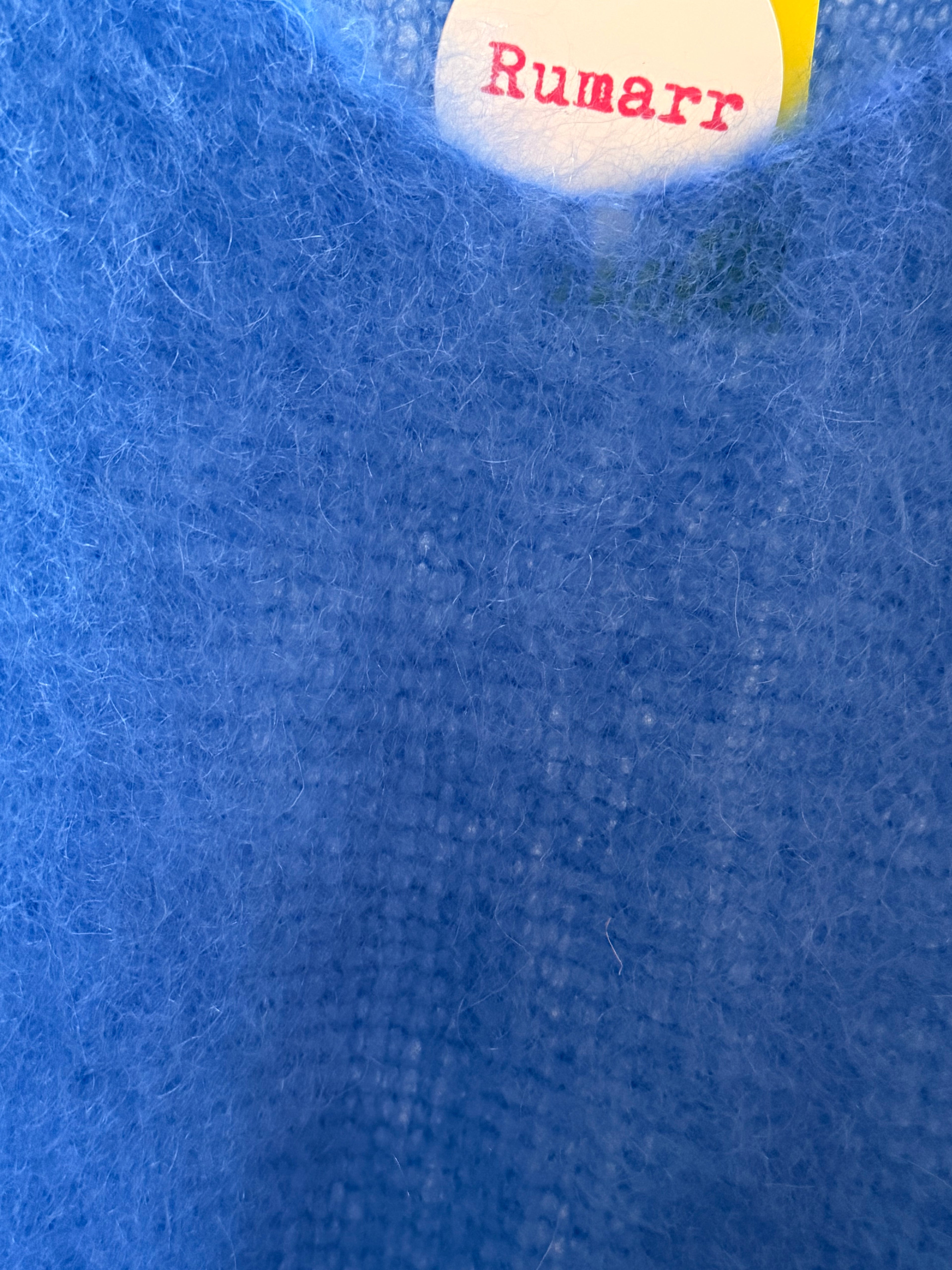 Mohair sleeveless top