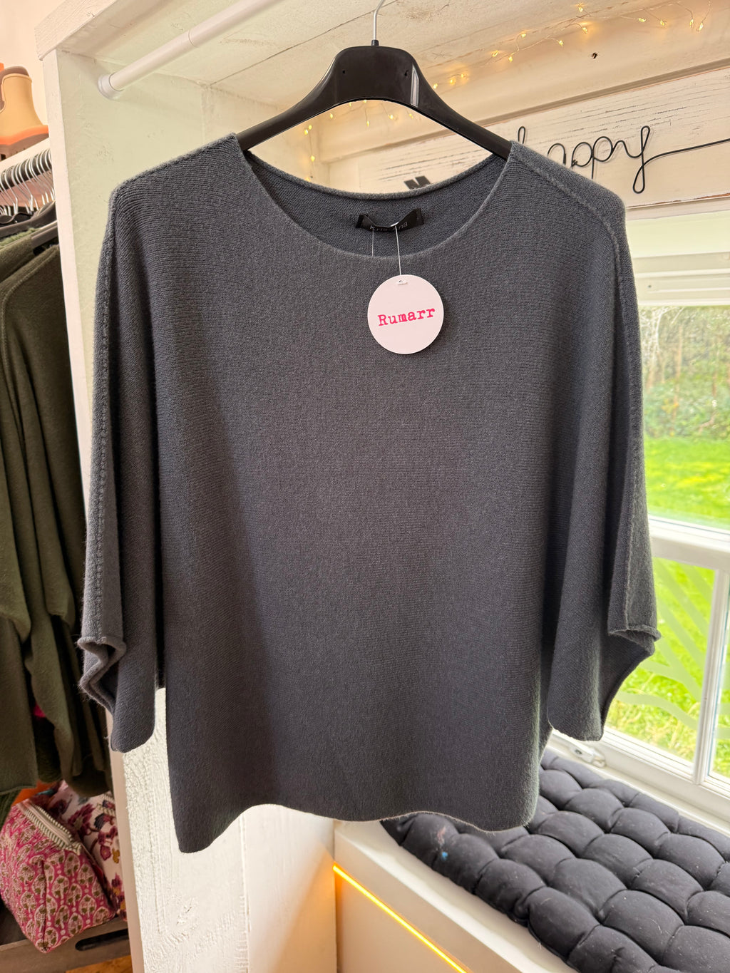 Batwing Soft Knit Jumper - One Size (fits 10-18)