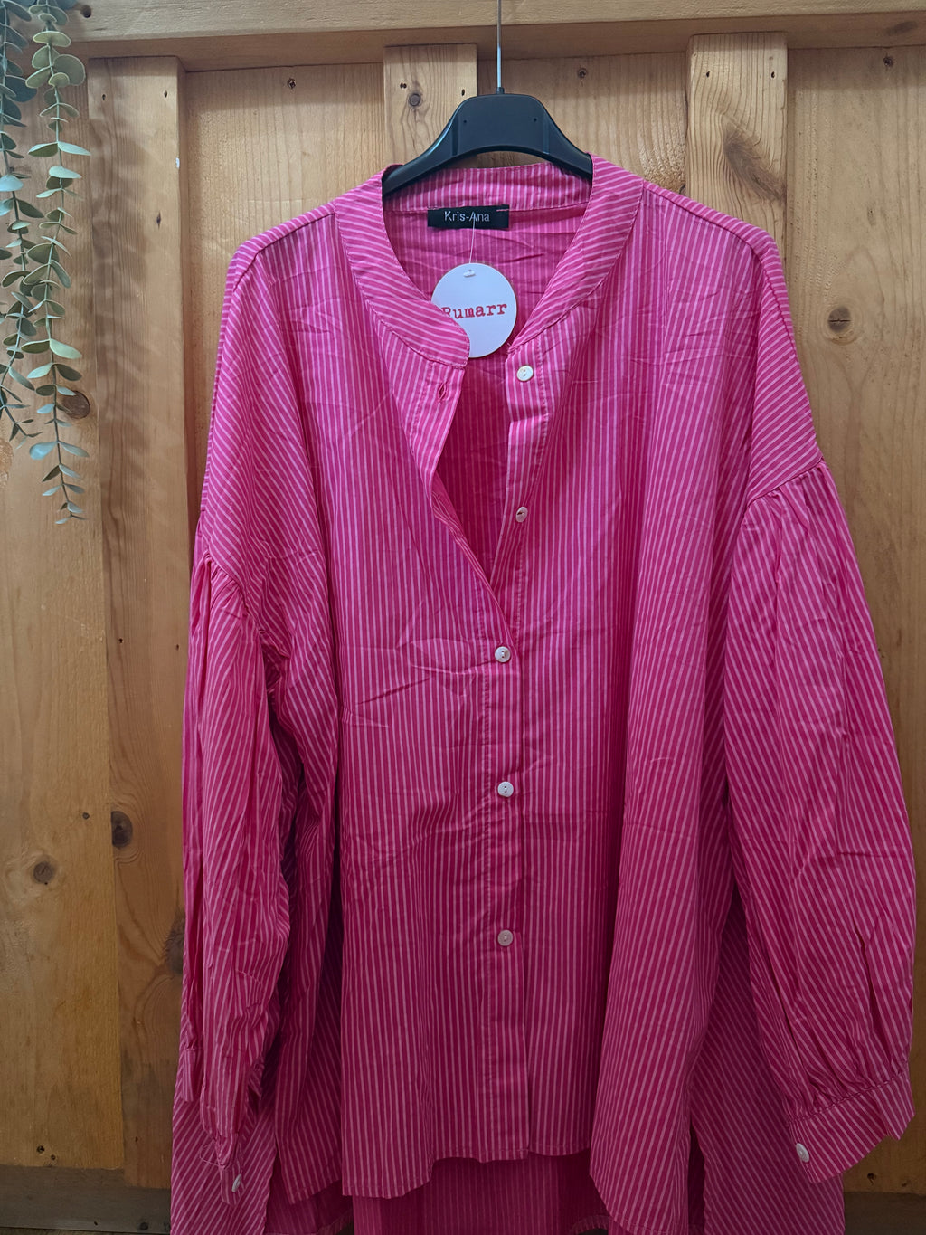 Cotton stripe shirt - One Size (fits 12-22)