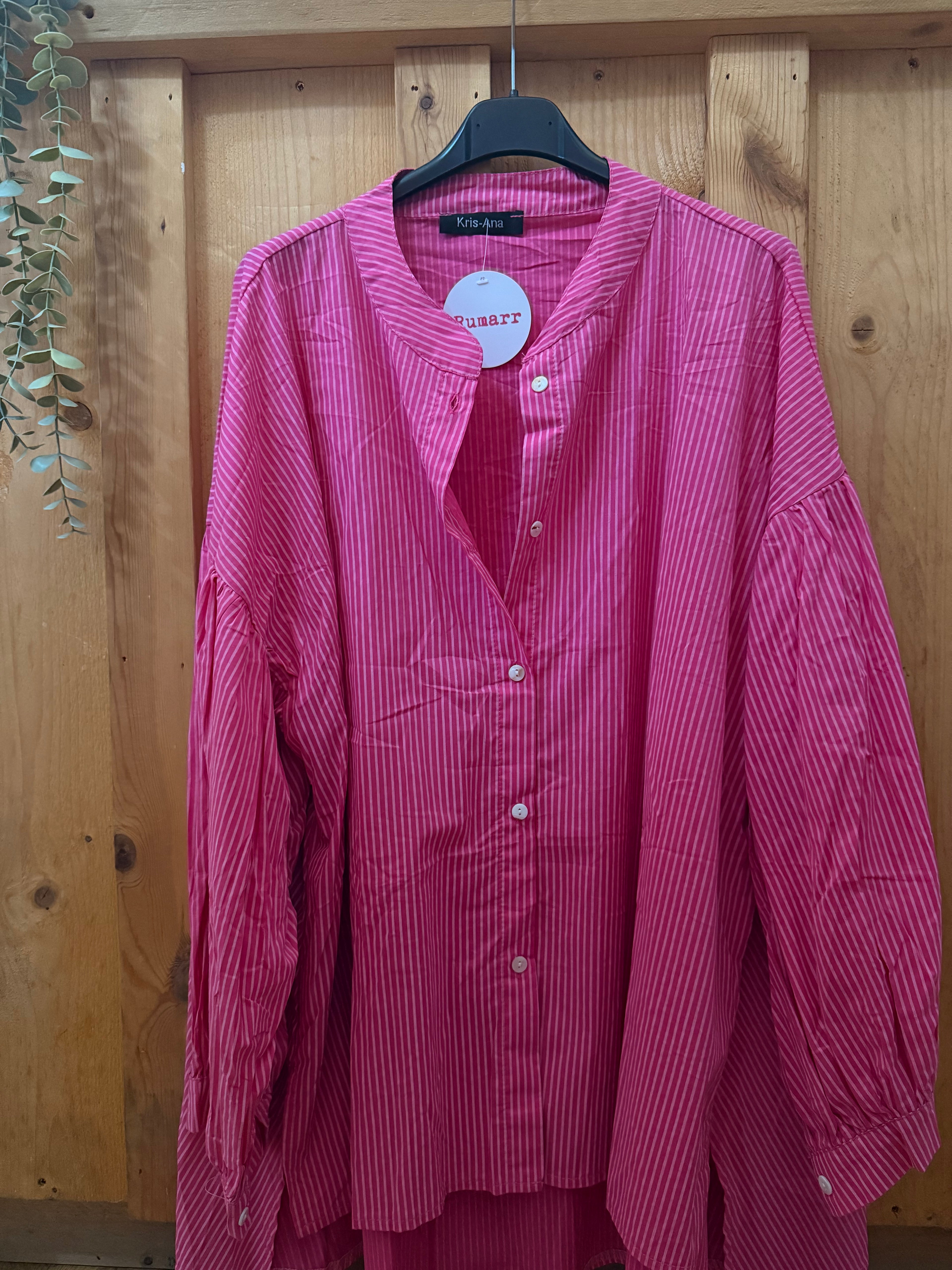 Cotton stripe shirt - One Size (fits 12-22)