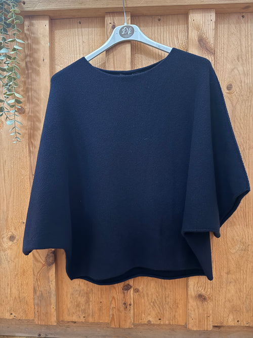 Batwing Soft Knit Jumper - One Size (fits 10-18)