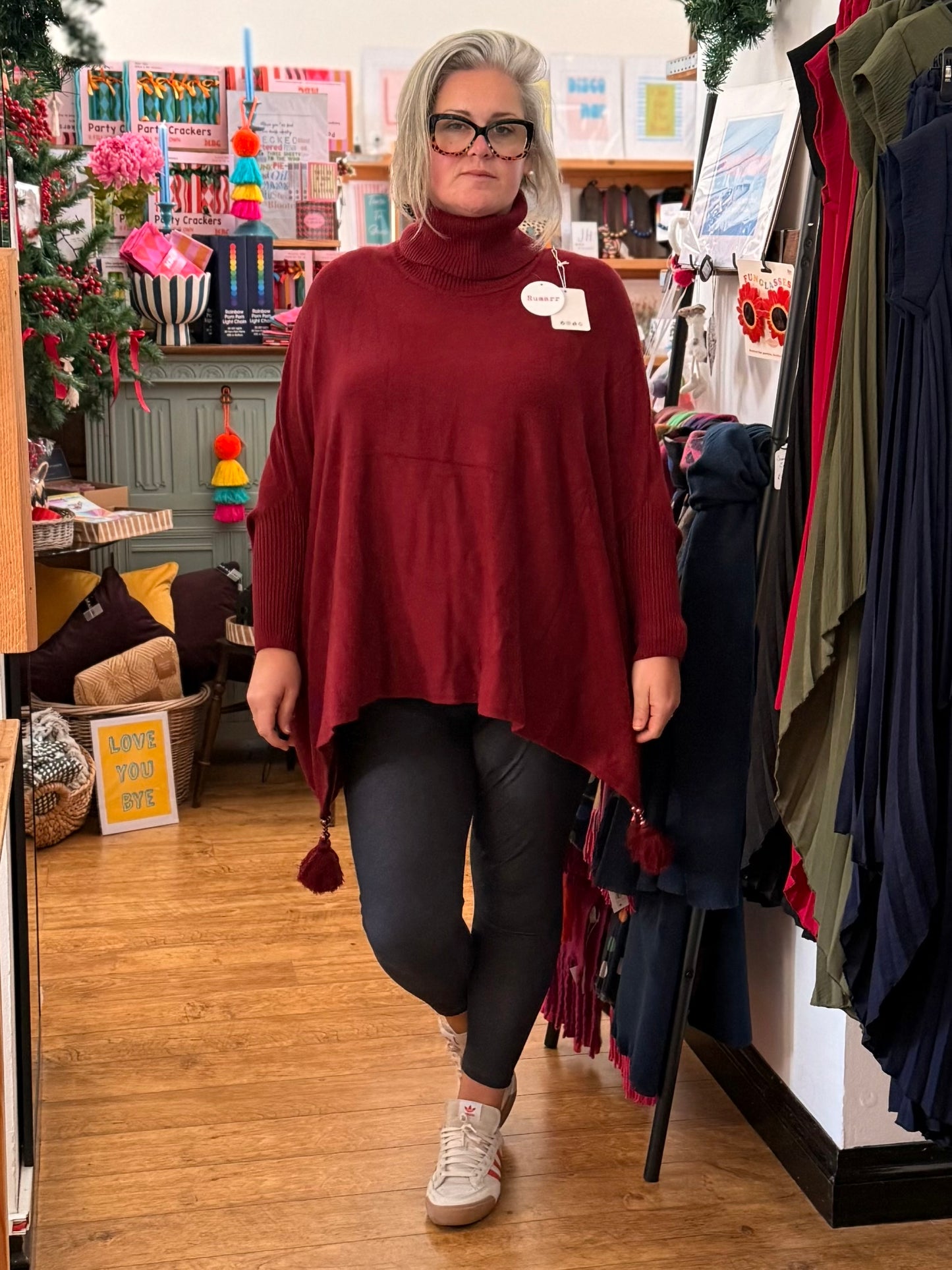 Batwing Tassel Jumper