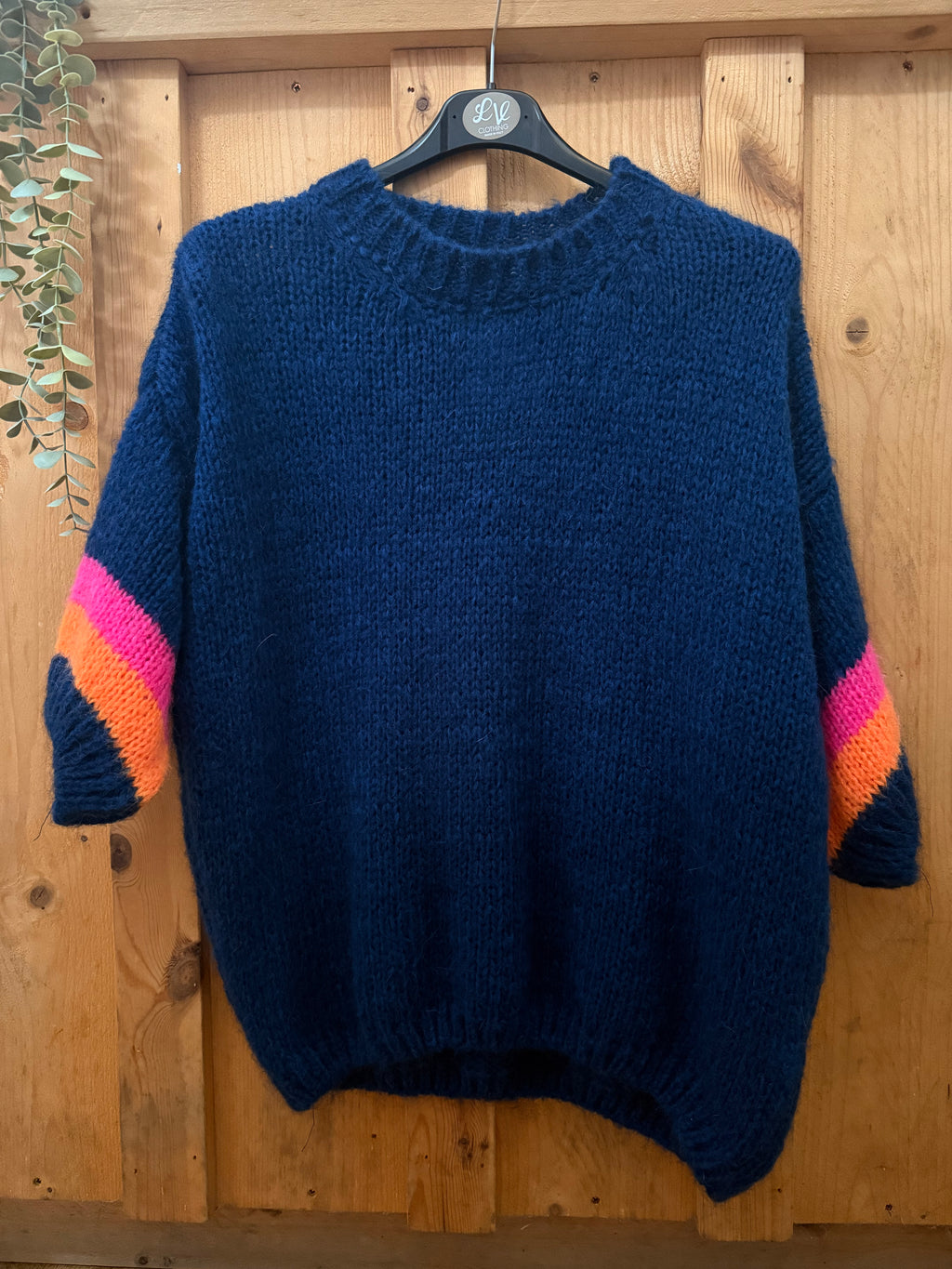Short Sleeve Boxy Jumper - One size (fits 10-16)