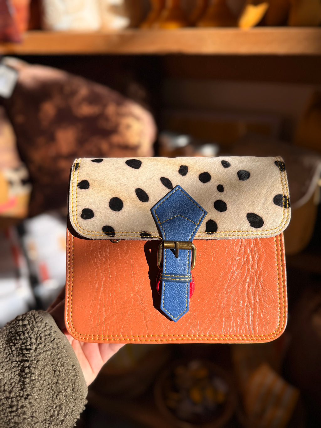 Myrtle leather bag