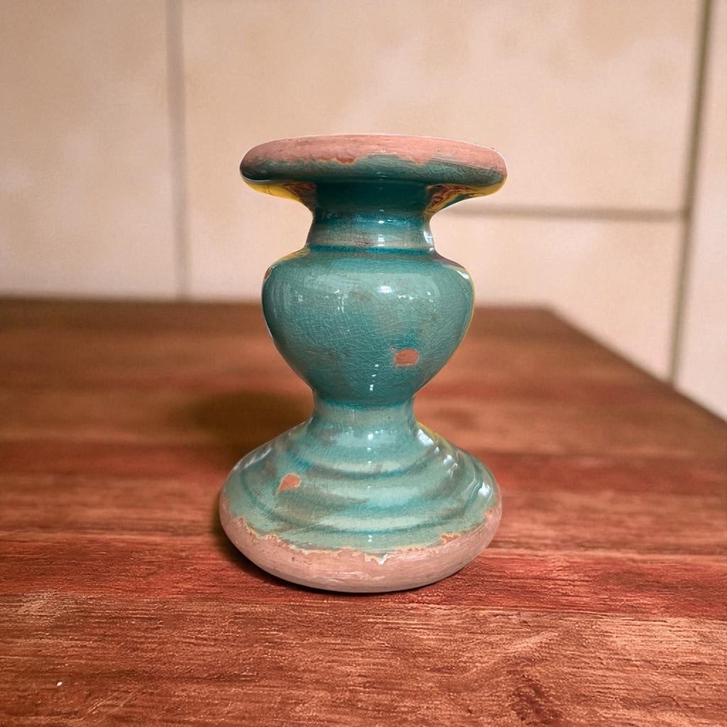 Rustic candle holder