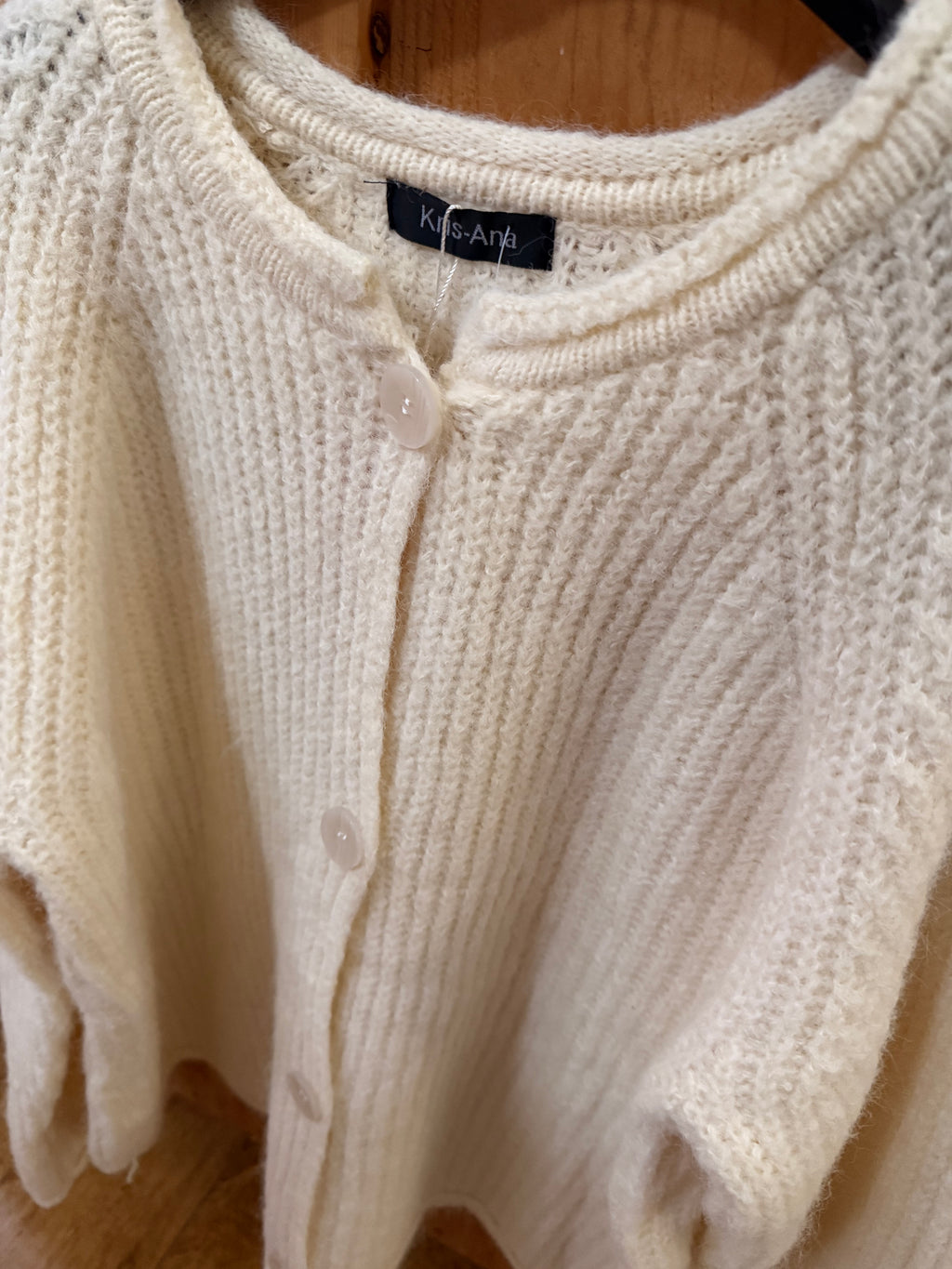 Chunky Knit buttoned cardi