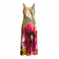 Scoop neck maxi dress
