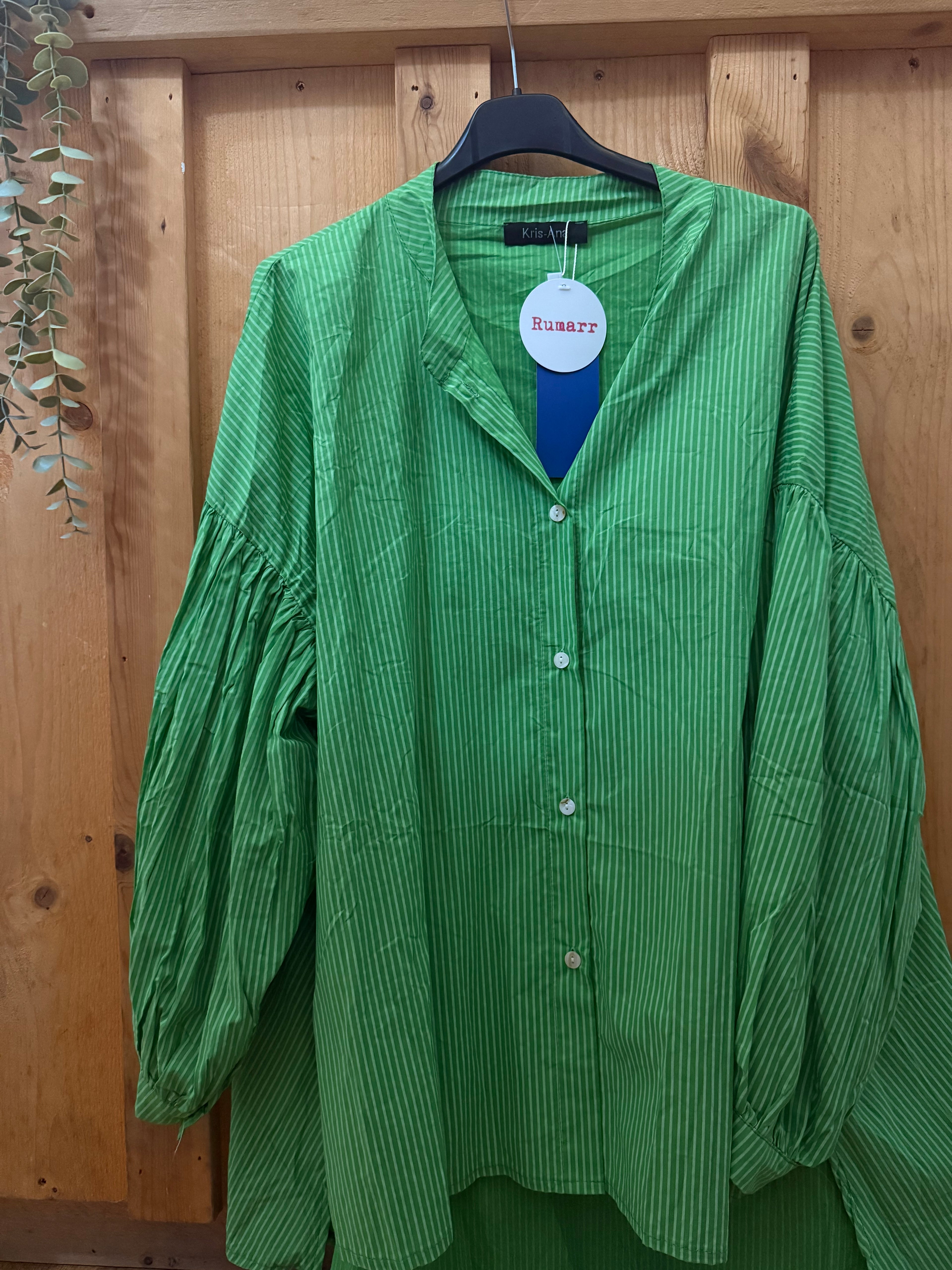 Cotton stripe shirt - One Size (fits 12-22)