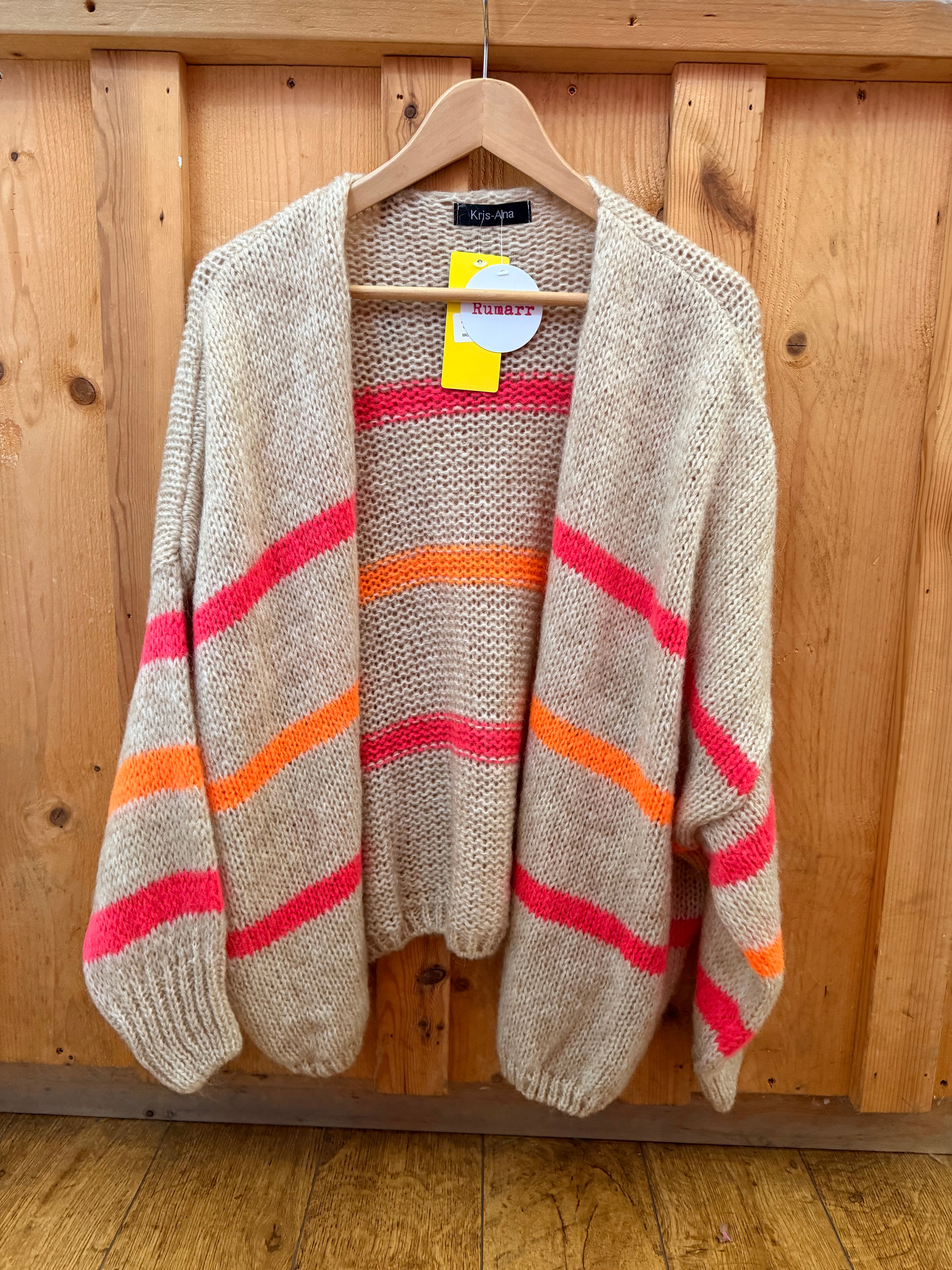 Mohair mix cardigan