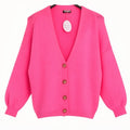 Buttoned Cardigan - mohair