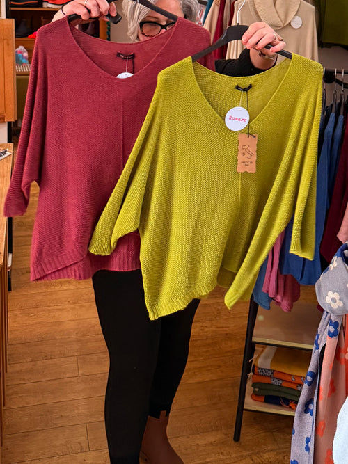 Batwing lightweight knit