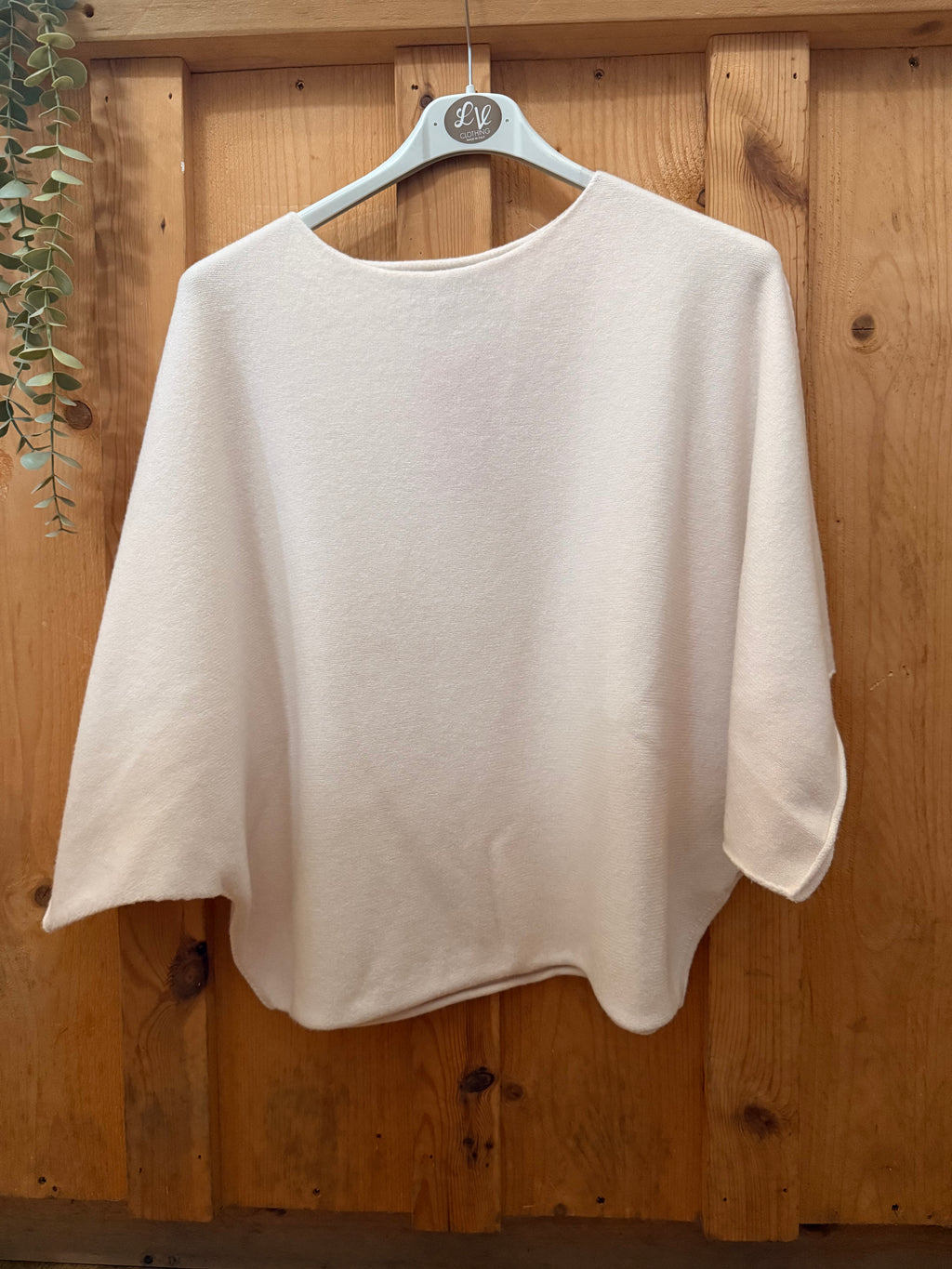 Batwing Soft Knit Jumper - One Size (fits 10-18)