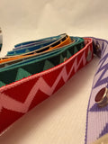 Zigzag bag straps