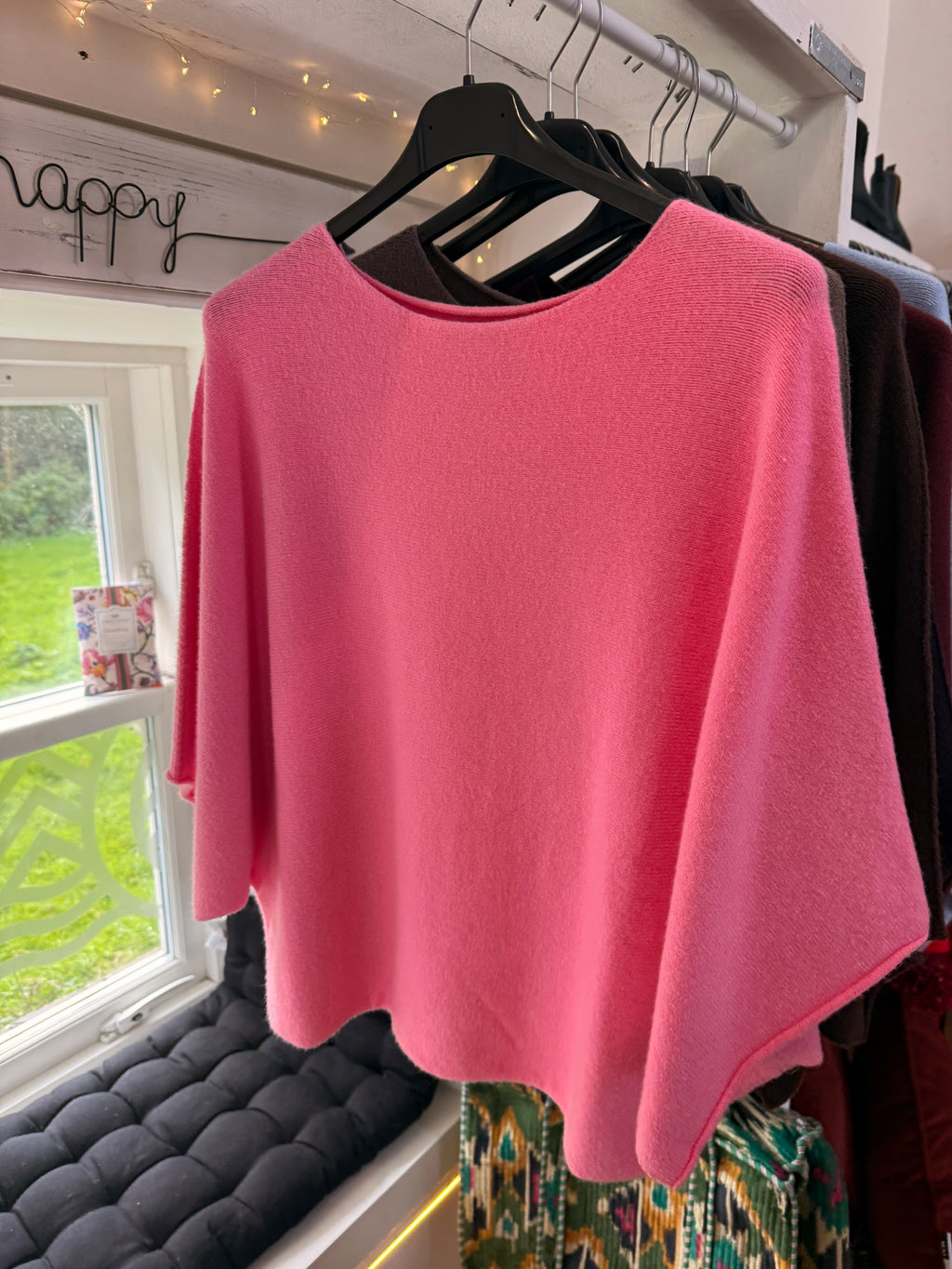 Batwing Soft Knit Jumper - One Size (fits 10-18)