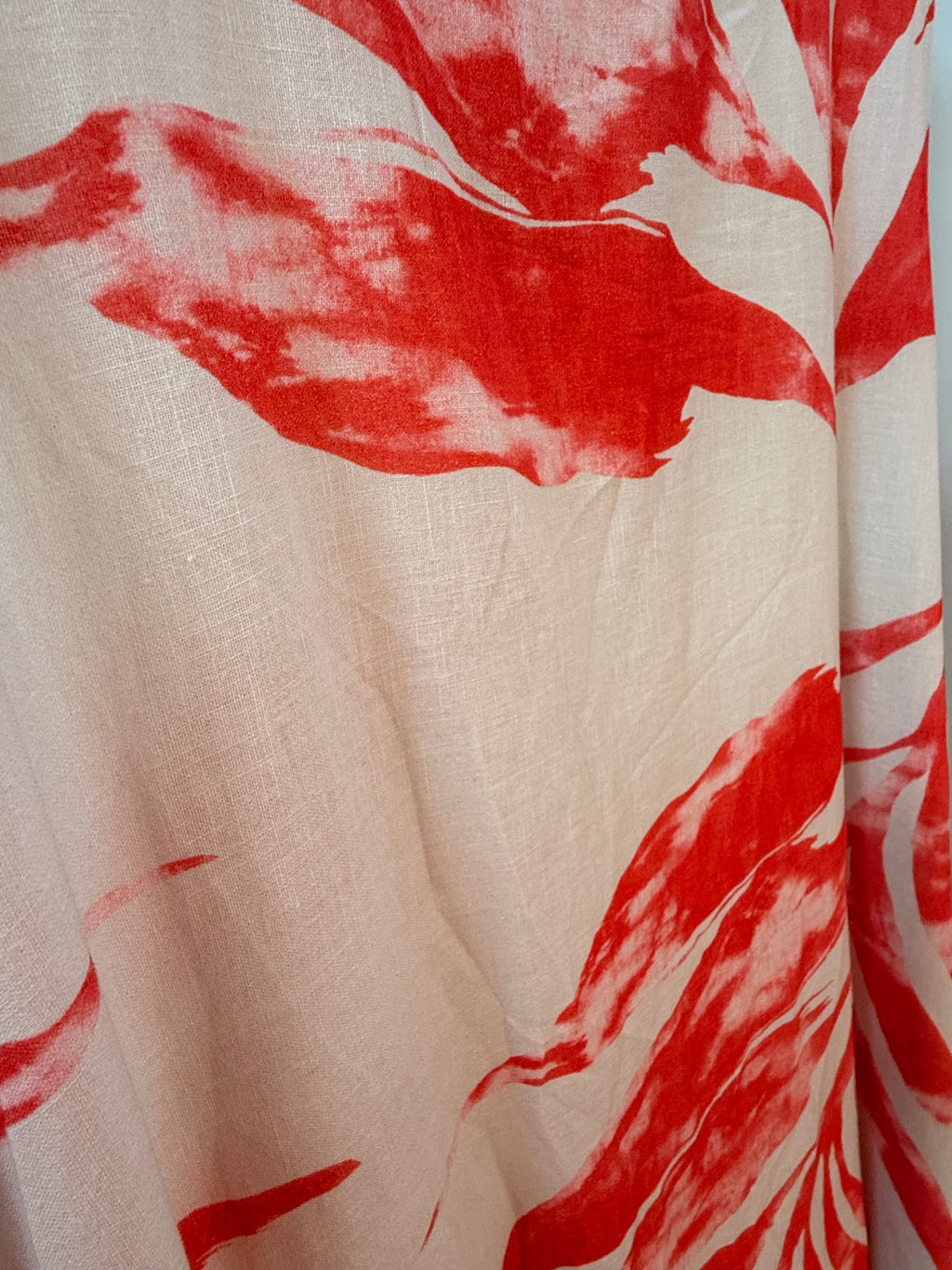 Midaxi linen dress (with pockets!) one size fits 10-16/18