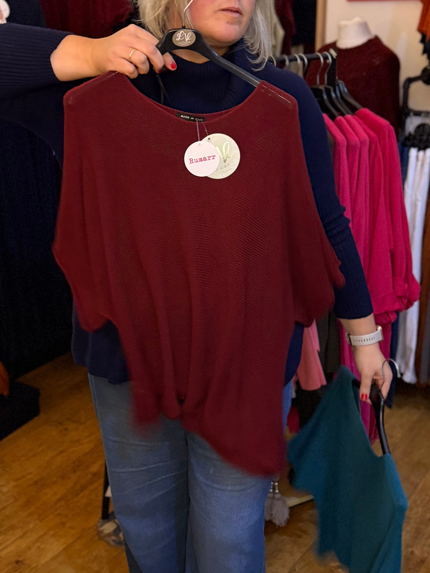 Batwing lightweight knit