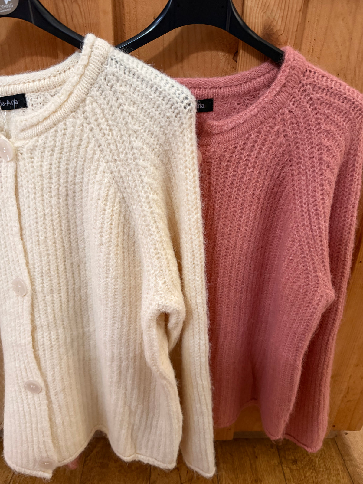 Chunky Knit buttoned cardi