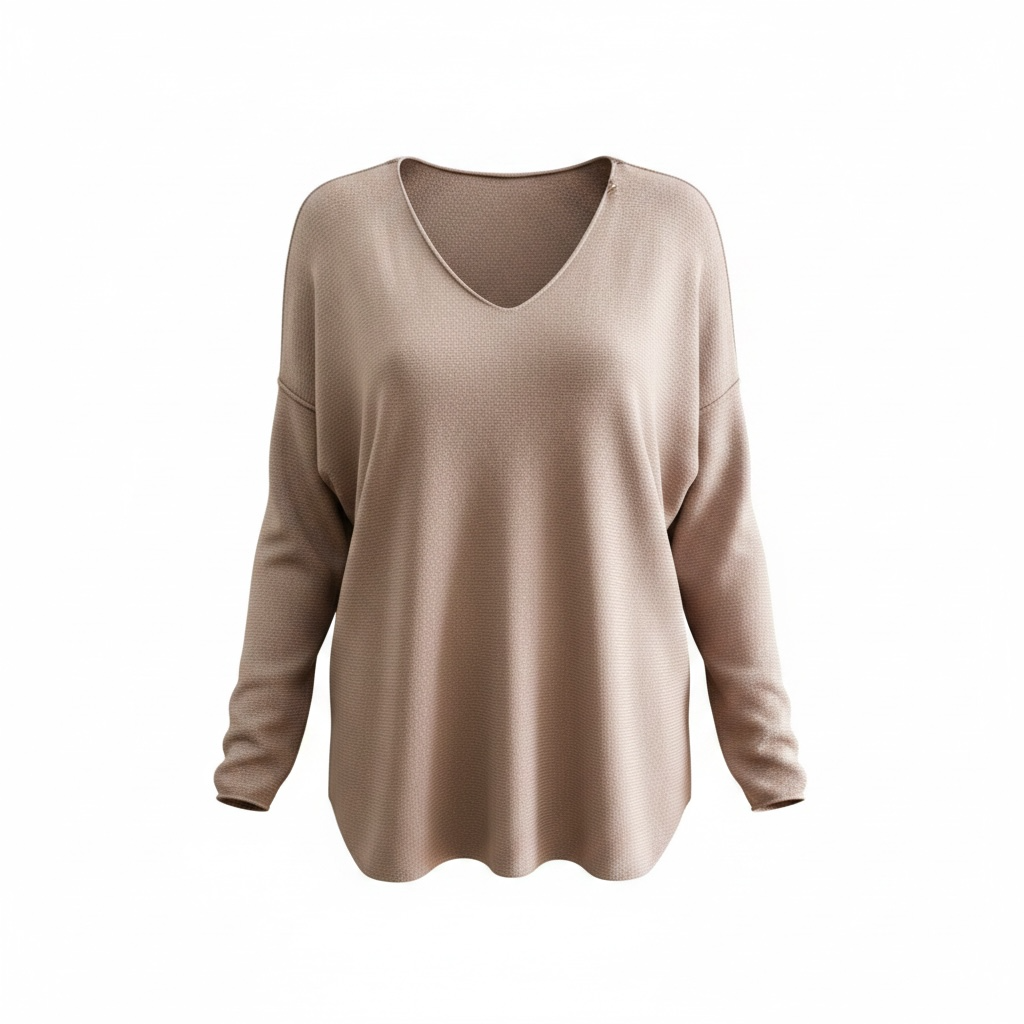 Soft Knit V neck jumper